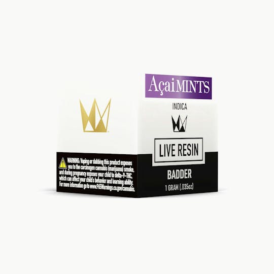 West Coast Cure - Acai Mints Live Resin Badder - 1