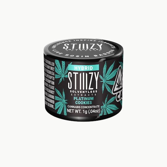 STIIIZY - - PLATINUM COOKIES - Live Rosin Badder - 1