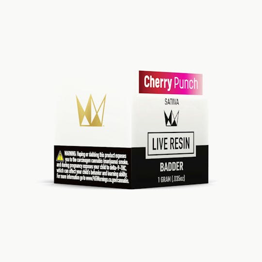 West Coast Cure - Cherry Punch Live Resin Badder - 1