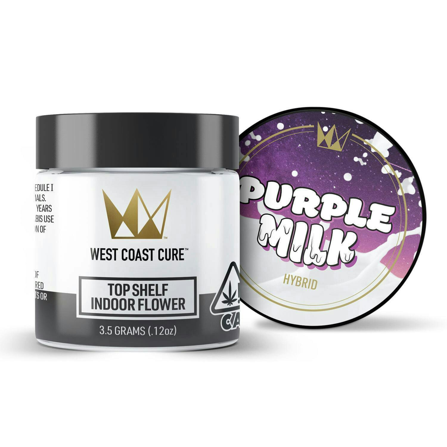 West Coast Cure - Purple Milk - 3.5G Top Shelf Indoor Flower - 1