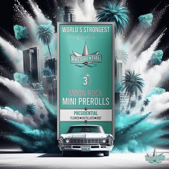 Presidential - Presidential Pee-Wee Moon Rock Prerolls - Presidential (1.5g) - 1