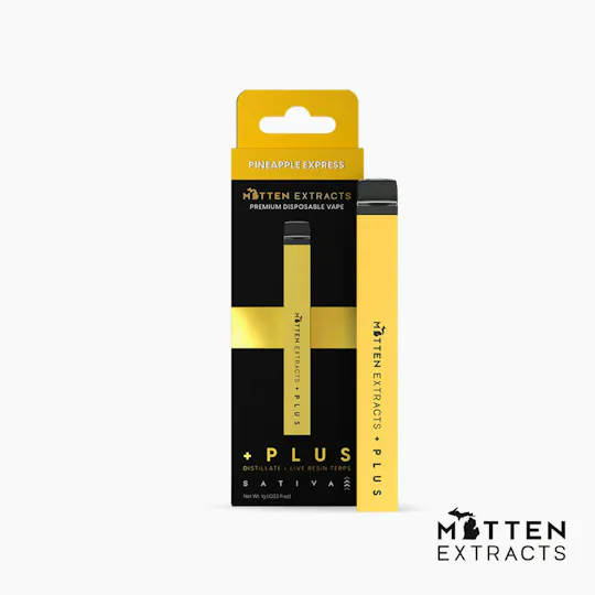 Mitten Extracts - Mitten Extracts | Pineapple Express | Disposable | 1g - 1