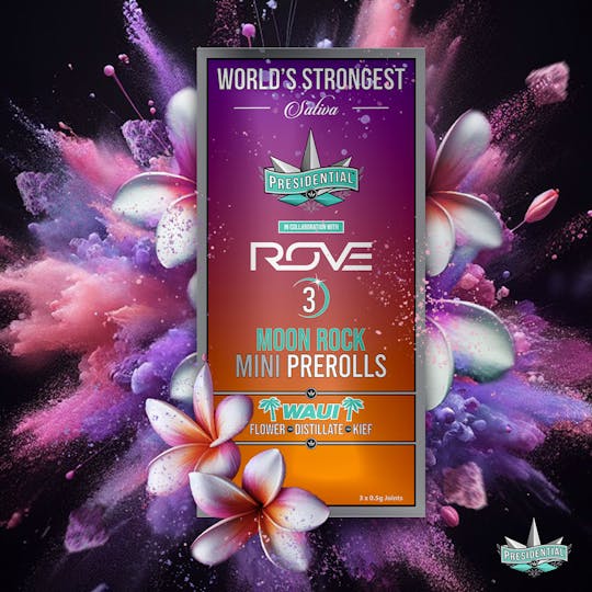 Presidential - Presidential Pee-Wee Moon Rock Prerolls - Waui (1.5g) - 1