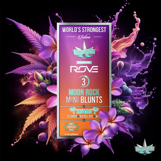 Presidential - Presidential Pee-Wee Moon Rock Blunts - Waui (2.1g) - 1