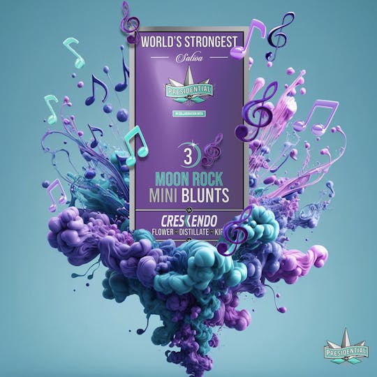 Presidential - Presidential Pee-Wee Moon Rock Blunts -Crescendo (2.1g) - 1