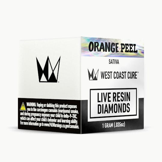 West Coast Cure - Orange Peel Diamonds - 1