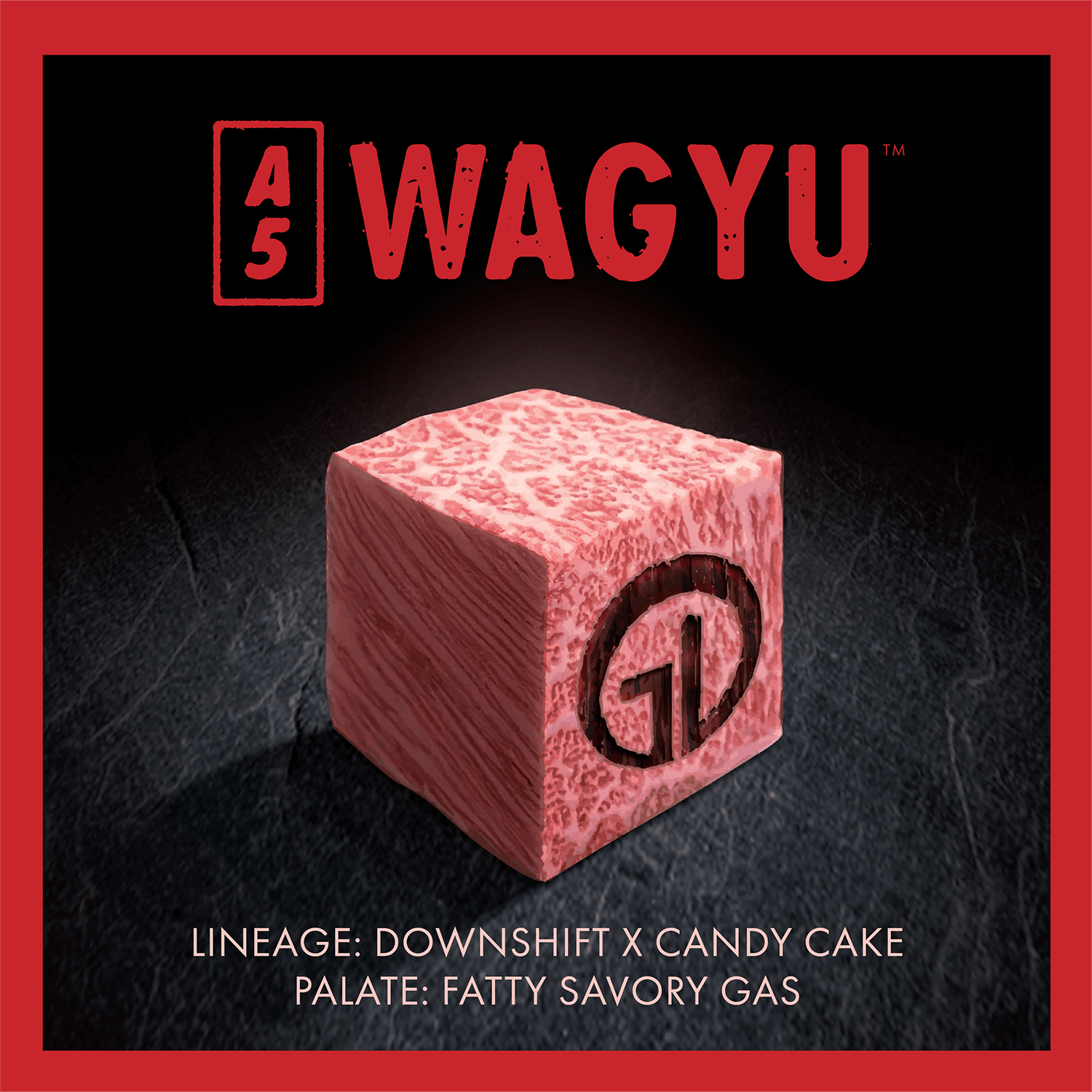 GDL Black Label Flower (3.5g) A5 Wagyu Green Dot Labs