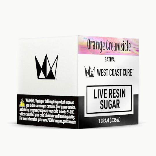 West Coast Cure - Orange Creamsicle Live Resin Sugar - 1