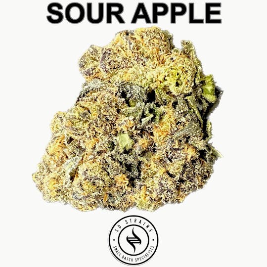 SD STRAINS - SD Strains Sour Apple 3.5g - 1