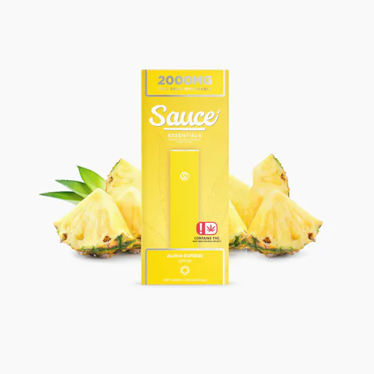 Sauce. - Sauce | Essentials | Aloha Express | Live Resin Disposable | 2g - 1