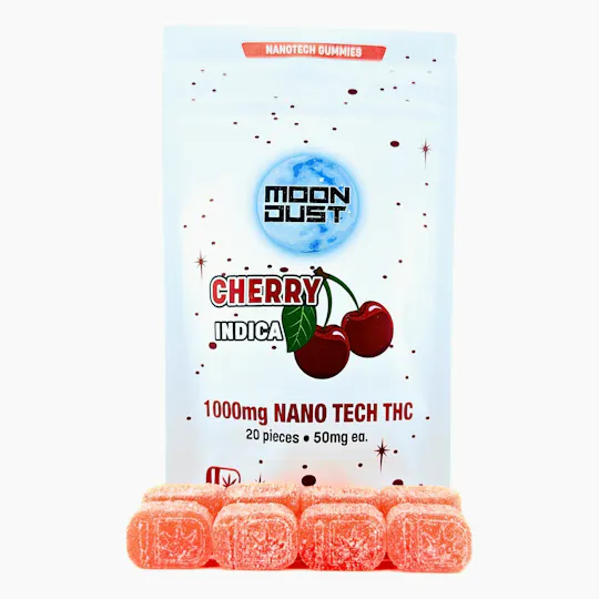 MOON DUST - Moon Dust | Cherry Nano Gummies | 1000mg | 20ct | 50mg/ea - 1