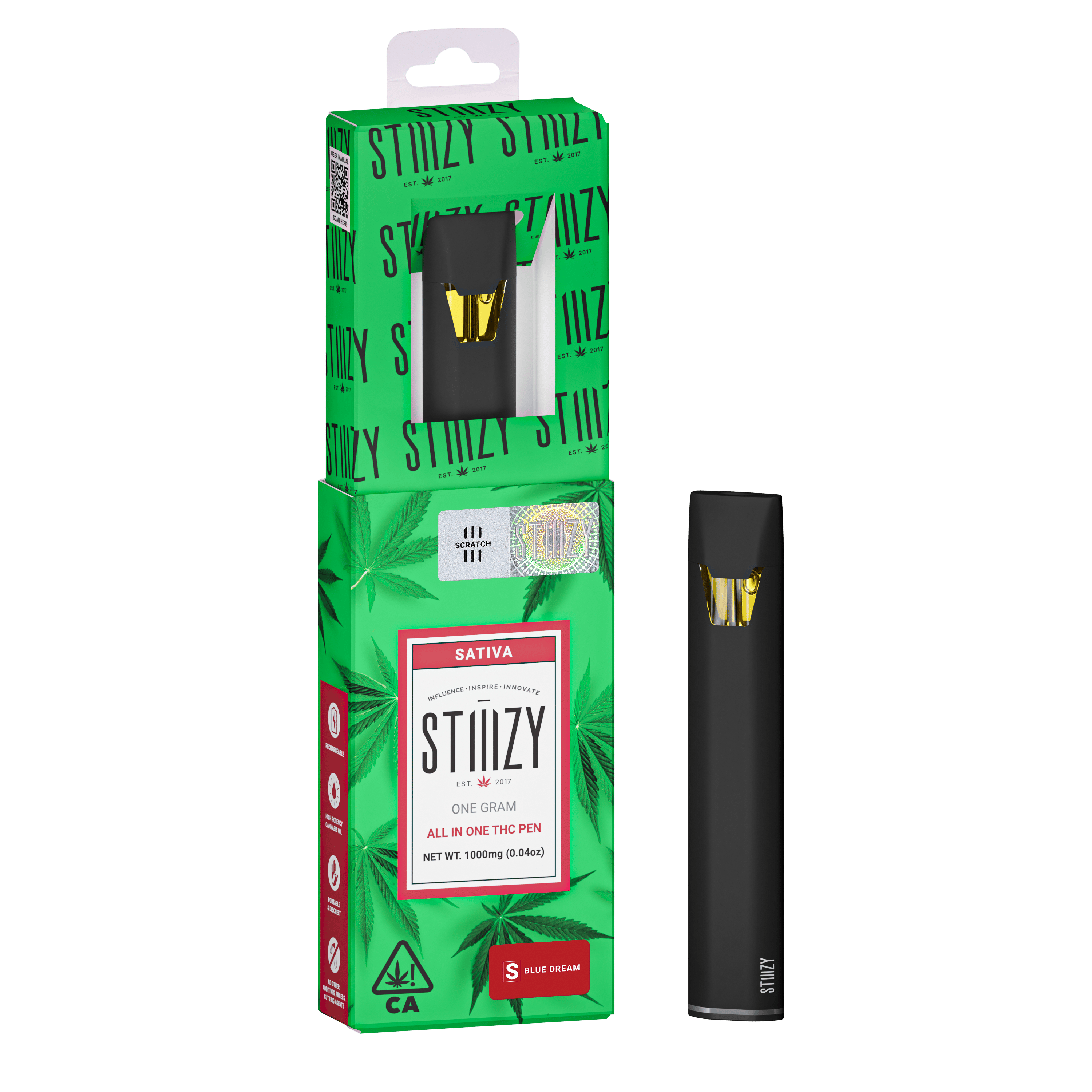 STIIIZY - Vape - BLUE DREAM 1G All-In-One - 1