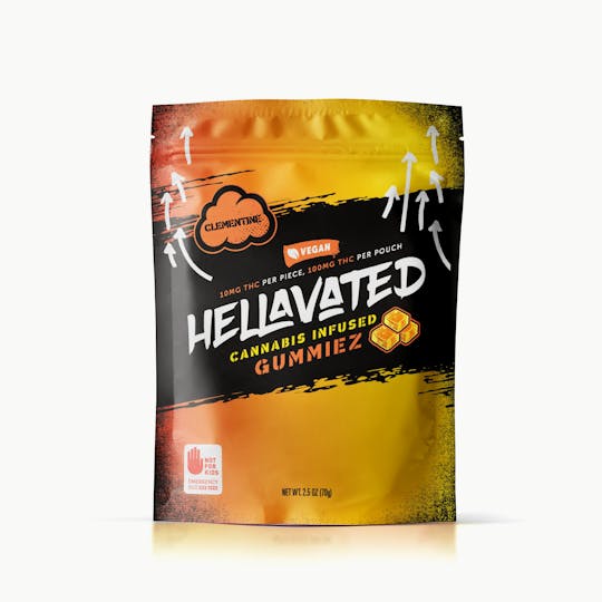 Hellavated - Clementine Gummiez 100mg 10-pack - 1