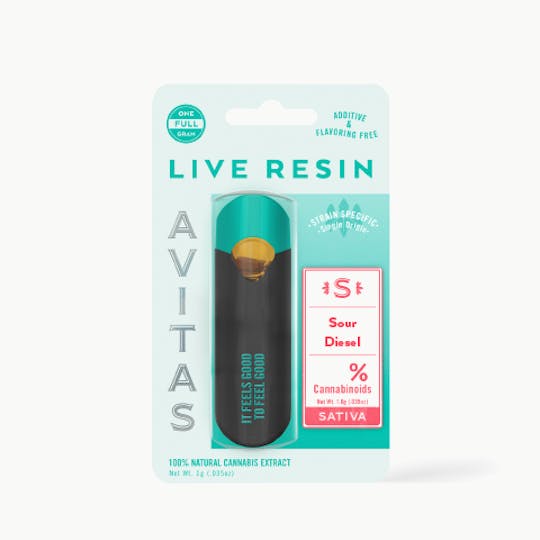 Avitas - Sour Diesel Live Resin All In One 1g - 1