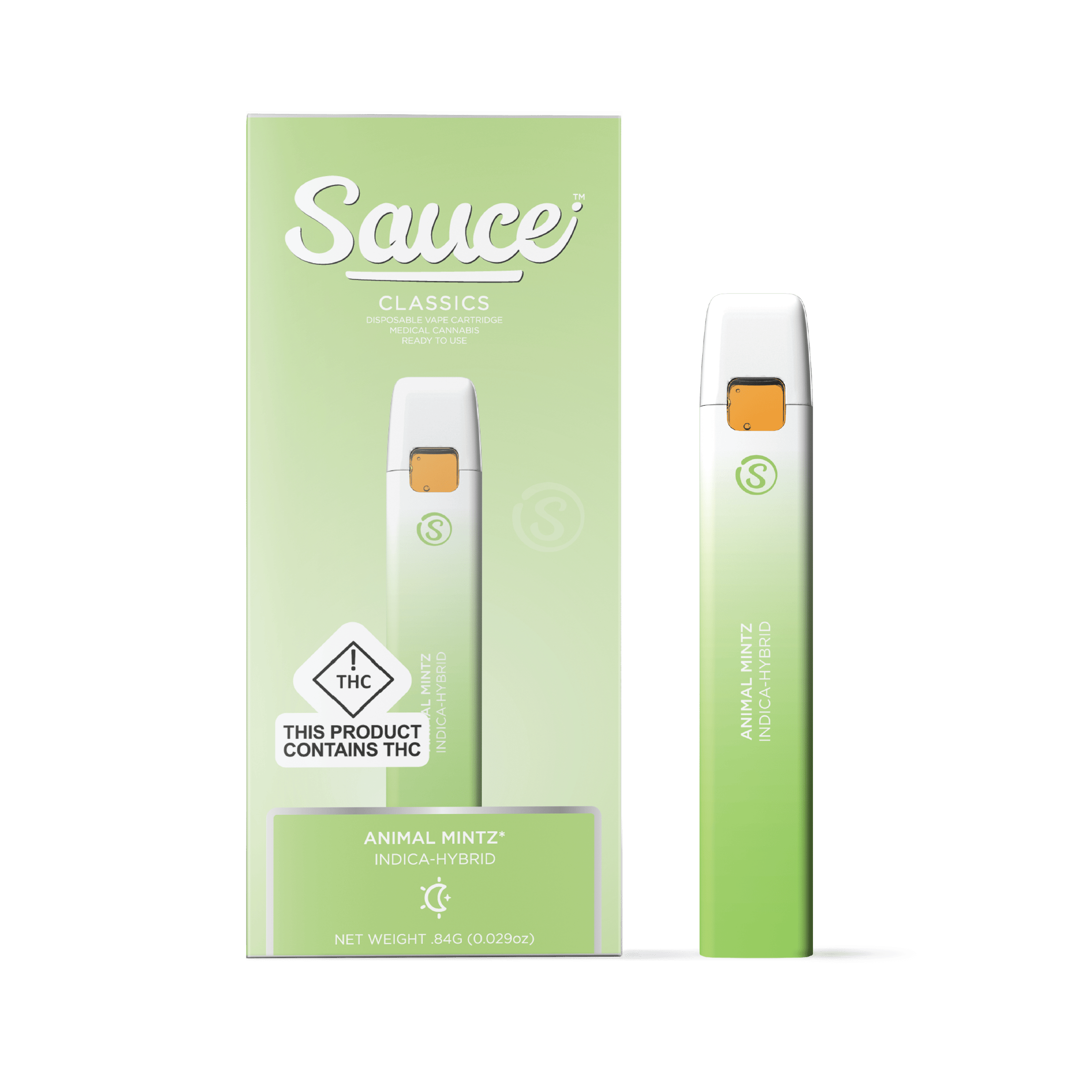 Sauce. - Sauce | Essentials | Animal Mintz | Live Resin Disposable | .84g - 1