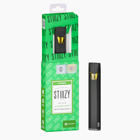STIIIZY - BLUE BURST - ALL-IN-ONE 1G THC PEN - IL - 1