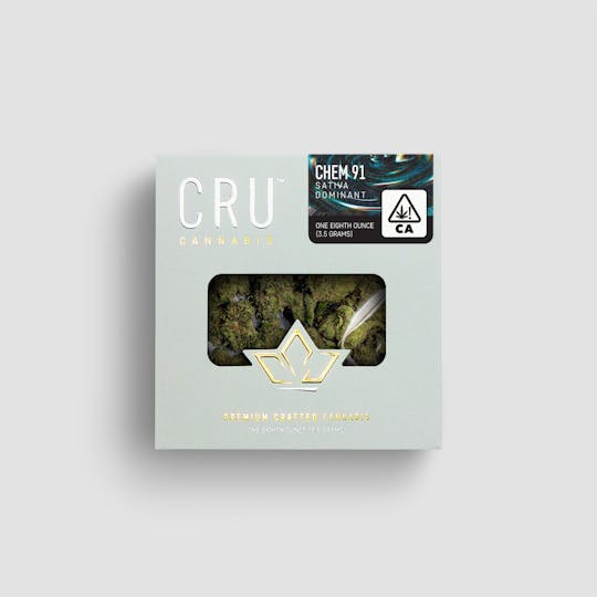 CRU Cannabis - Chem 91 (3.5 Grams) - 1