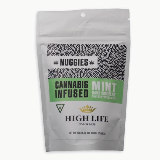 High Life Farms - MI - Nuggies - Mint Dark Chocolate - 200mg - 1