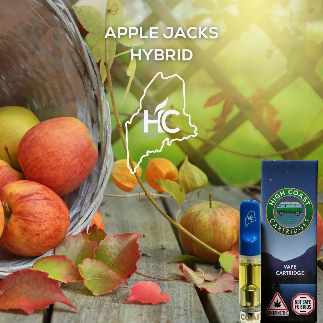High Coast - High Coast 1G THC Cartridge - Apple Jacks (Hybrid) - 1
