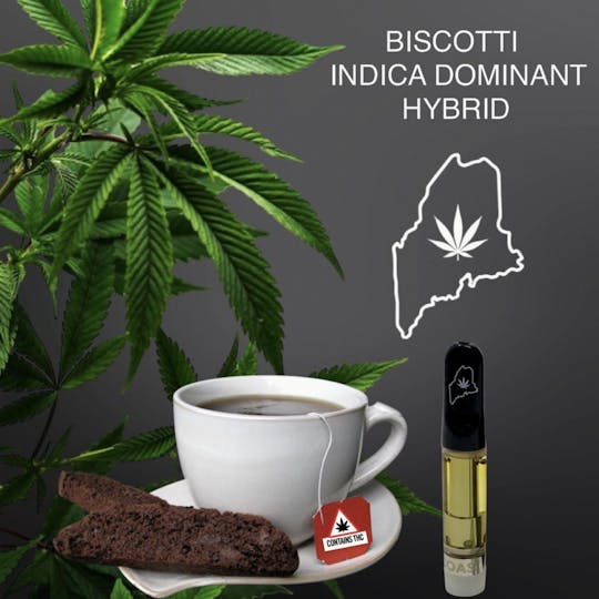 High Coast - High Coast 1G THC Cartridge - Biscotti (Indica-Dominant Hybrid) - 1