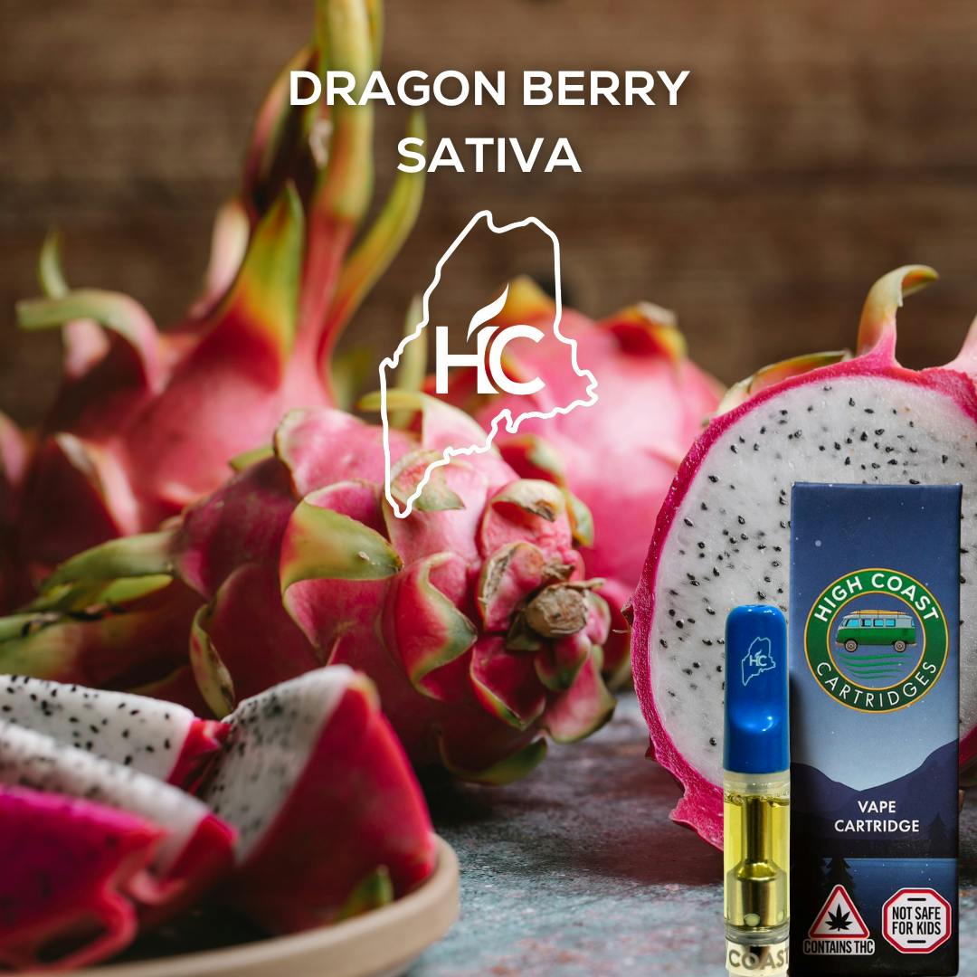 High Coast - High Coast 1G THC Cartridge - Dragon Berry (Sativa) - 1