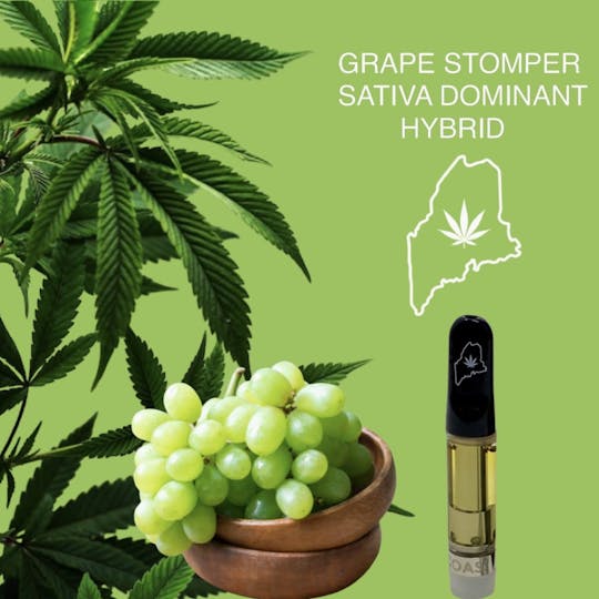 High Coast - High Coast 1G THC Cartridge - Grape Stomper (Sativa-Dominant Hybrid) - 1