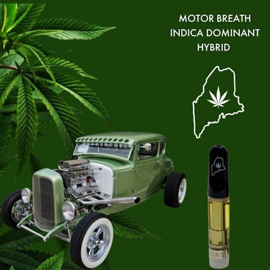 High Coast - High Coast 1G THC Cartridge - Motor Breath (Indica-Dominant Hybrid) - 1
