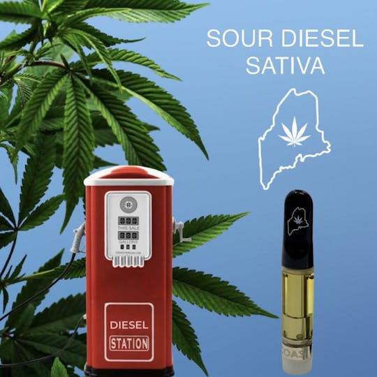 High Coast - High Coast 1G THC Cartridge - Sour Diesel (Sativa) - 1