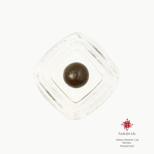 NASHA - Jealous Bananas 1.2g Red Pressed Hash (High Water Farms) - 1