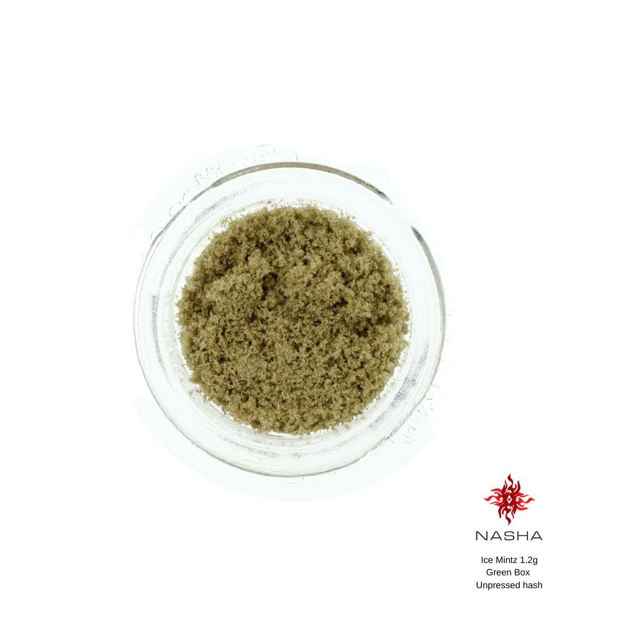 NASHA - Ice Mintz 1.2g Green Unpressed Hash - 1