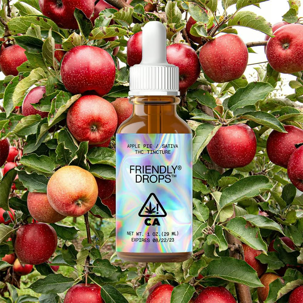 Friendly Brand - Apple Pie [1oz 1000mg] Friendly Drops - 1