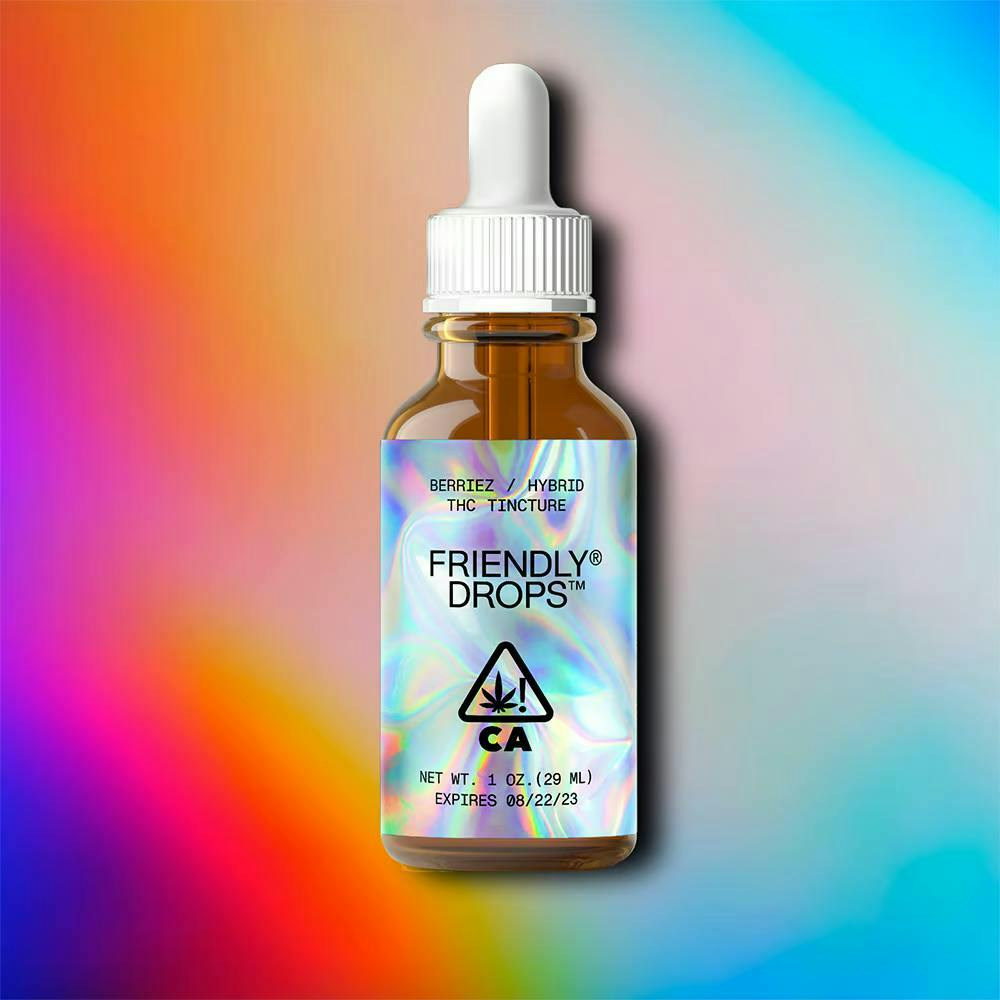 Friendly Brand - Friendly Brand | Friendly Drops | Berriez | Tinctures | 1000mg | 30ml - 1