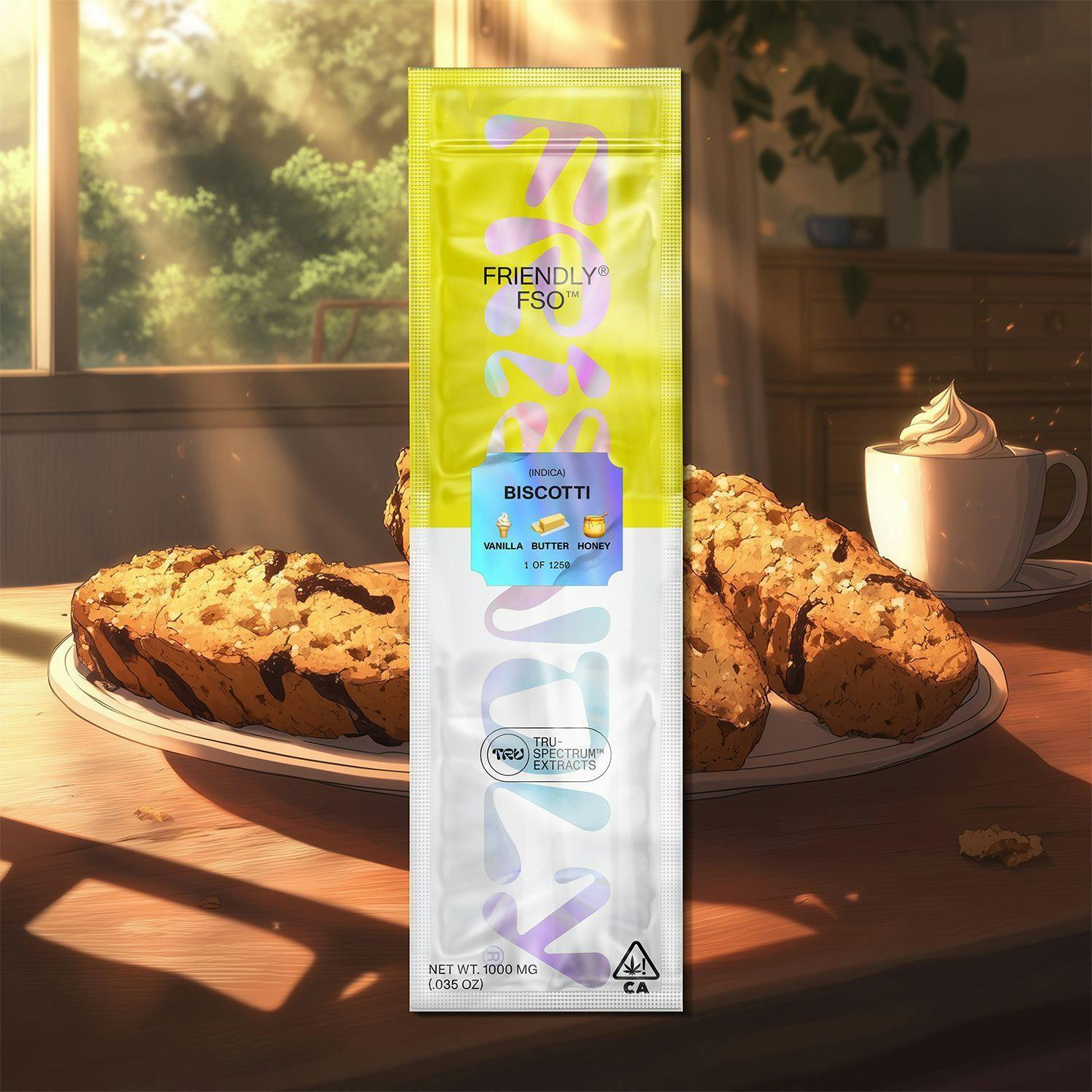 Friendly Brand - Friendly Brand | FSO Applicator | Biscotti | Extract Oils | 1g - 1