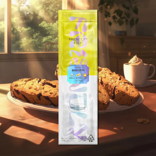 Friendly Brand - Friendly Brand | FSO Applicator | Biscotti | Extract Oils | 1g - 1