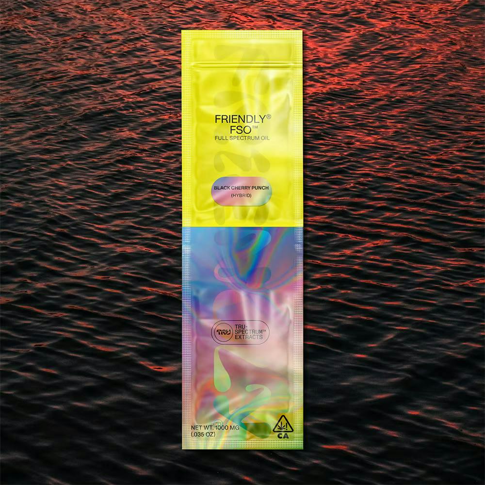 Friendly Brand - Friendly | Live Resin Applicator | Black Cherry Punch | Extract Oils | 1g - 1