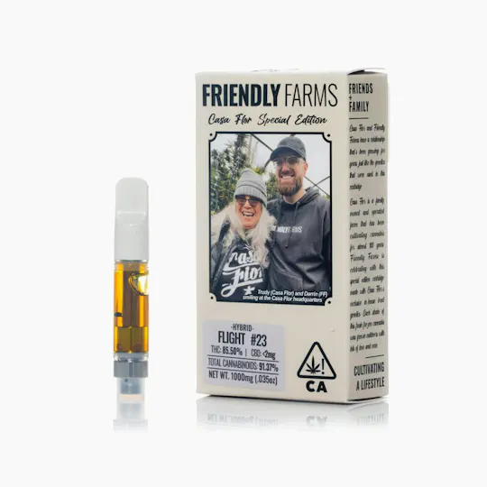 Friendly Brand - Friendly Brand x Casa Flor | Flight #23 | Live Resin Cartridge | 1g - 1
