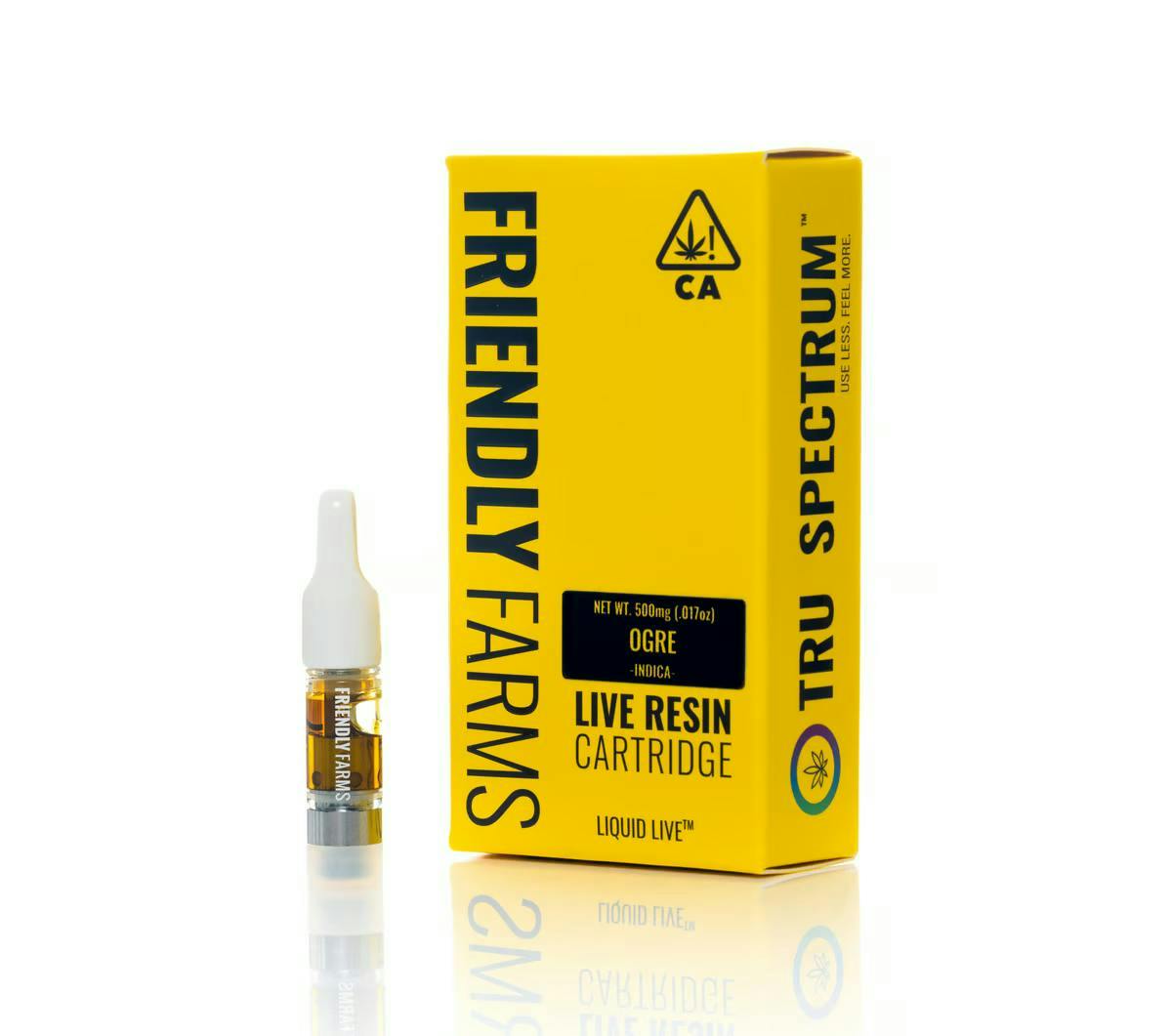 Friendly Brand - Friendly Brand | Haze Off #30 | Live Resin Cartridge | .5g - 1