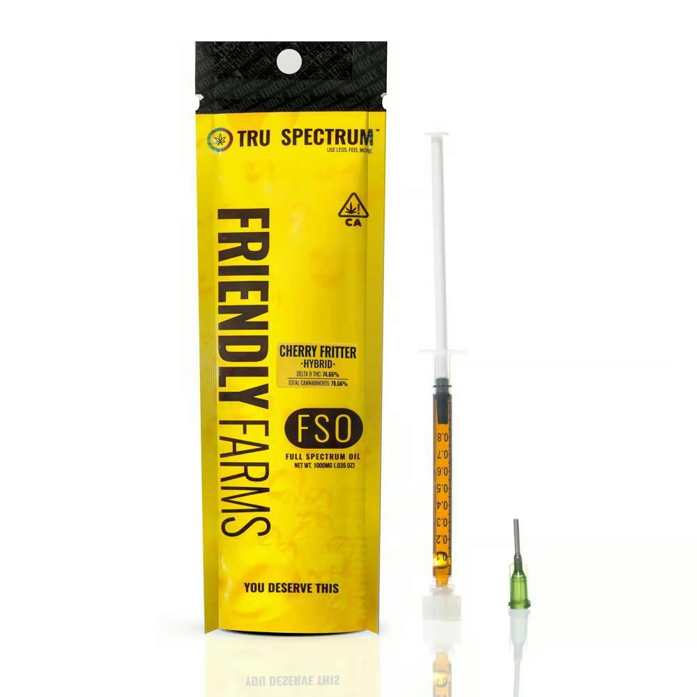 Friendly Brand - Friendly Brand | FSO Applicator | Cherry Fritter | Extract Oils | 1g - 1