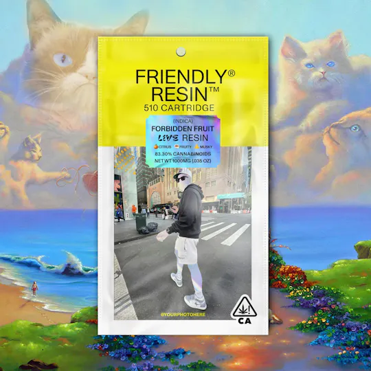 Friendly Brand - Friendly Brand | Forbidden Fruit | Live Resin Cartridge | 1g - 1