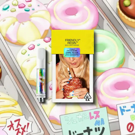 Friendly Brand - Friendly Brand | Fritter Bomb | Live Resin Cartridge | 1g - 1