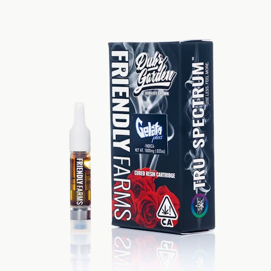 Friendly Brand - Gelato Mints 1g Cured Resin Cartridge - 1