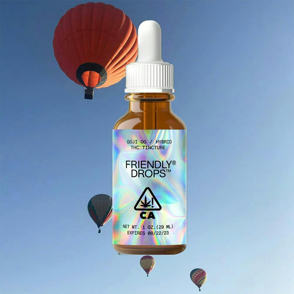 Friendly Brand - Friendly Brand | Friendly Drops | Goji OG | Tinctures | 1000mg | 30ml - 1
