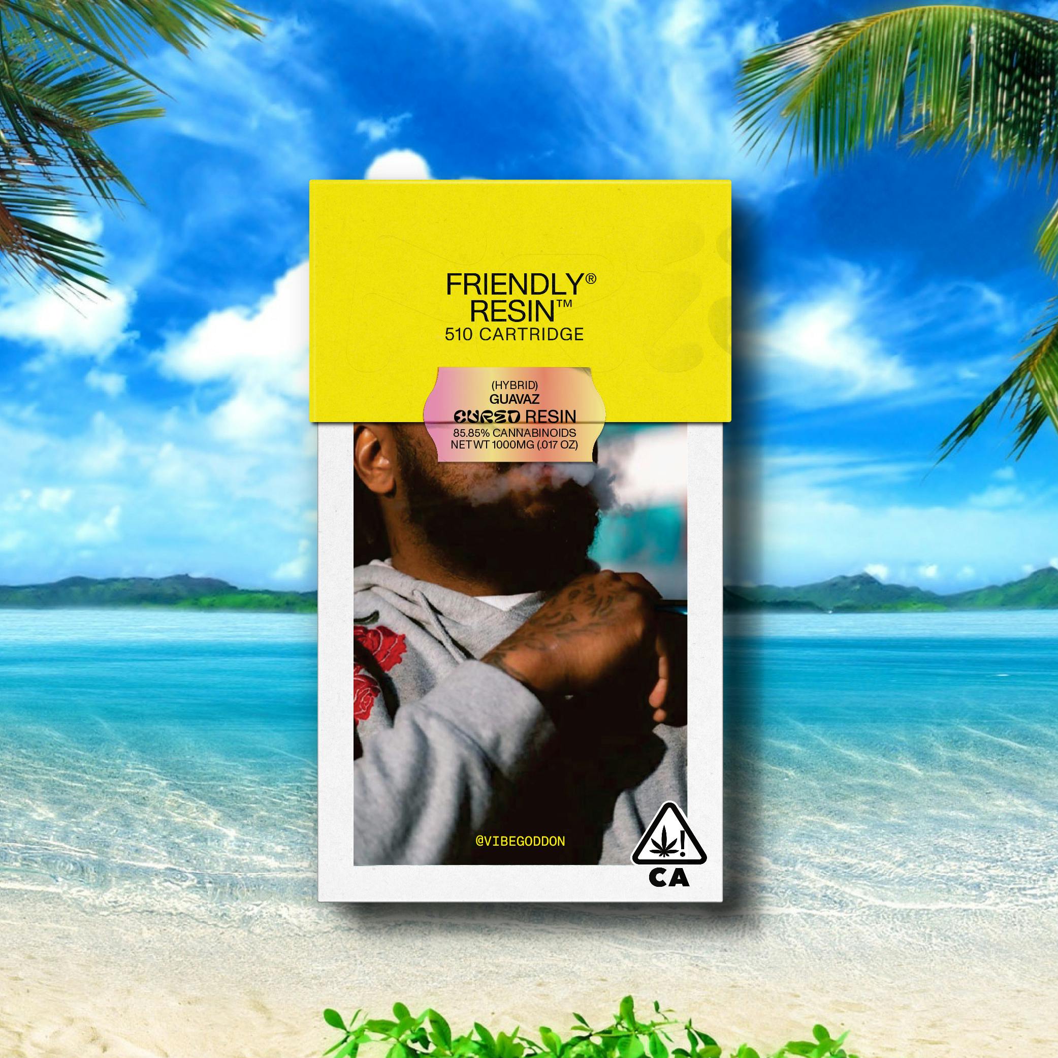 Friendly Brand - Guavaz 1g Cured Resin Cartridge - 1