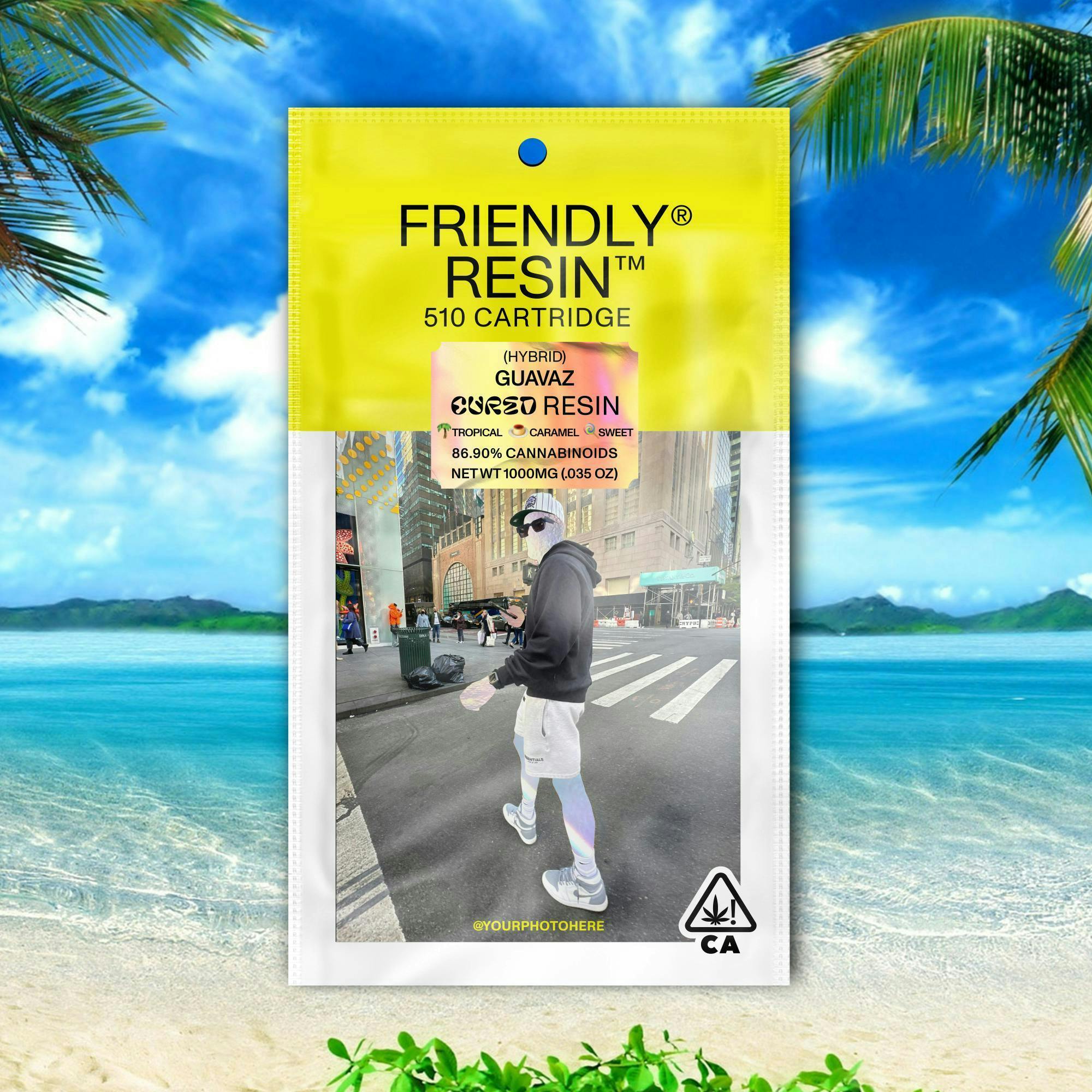 Friendly Brand - Friendly Brand | Guavaz | Cured Resin Cartridge | 1g - 1