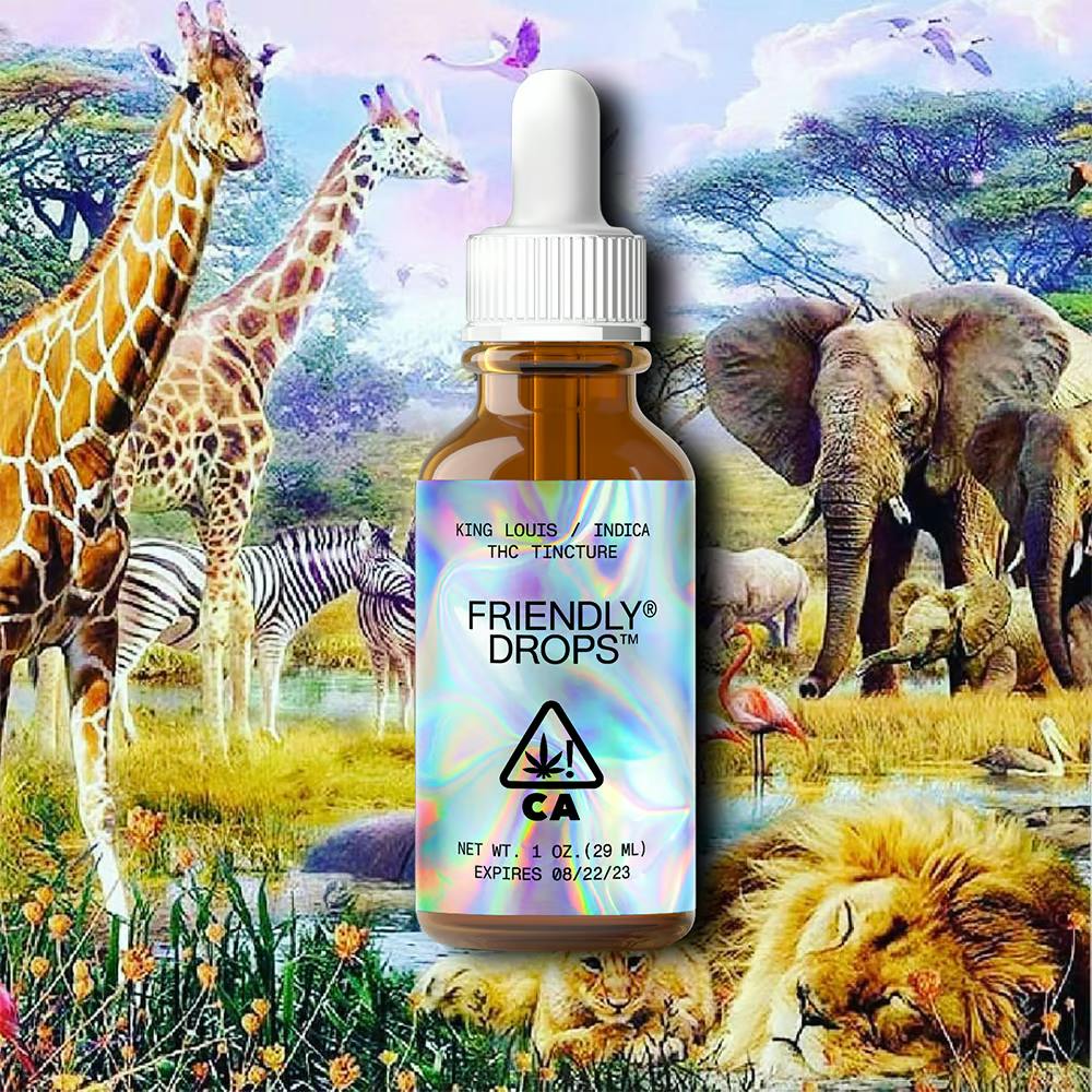 Friendly Brand - King Louis [1oz] (1000mg) Friendly Drops - 1