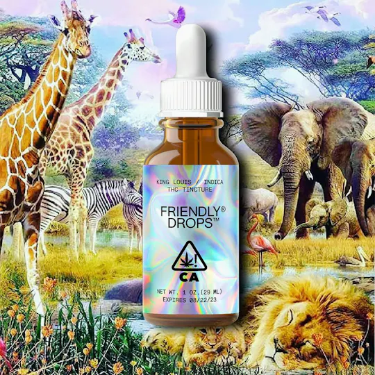 Friendly Brand - Friendly Brand | Friendly Drops | King Louis | Tinctures | 1000mg | 30ml - 1
