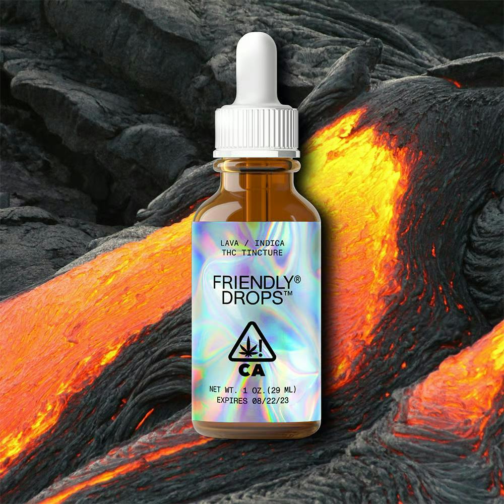 Friendly Brand - Friendly Brand | Friendly Drops | Lava | Tinctures | 1000mg | 30ml - 1