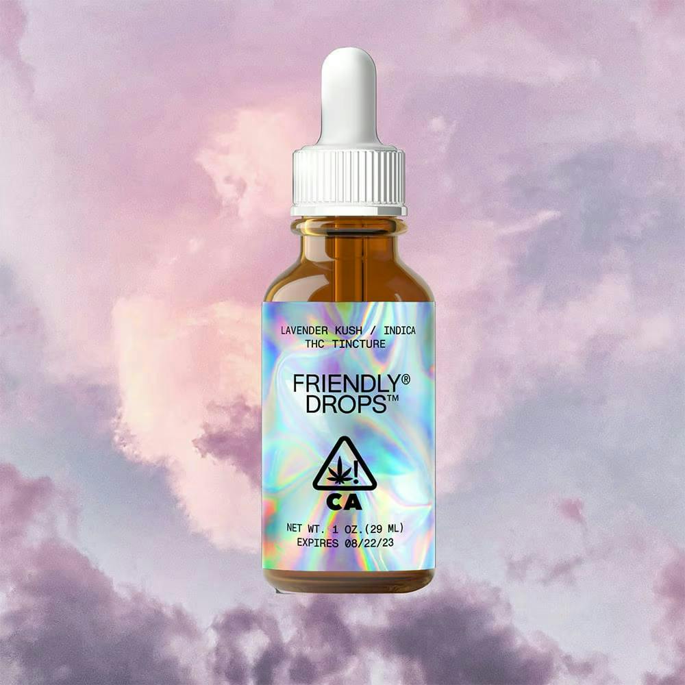 Friendly Brand - Friendly Brand | Friendly Drops | Lavender Kush | Tinctures | 1000mg | 30ml - 1