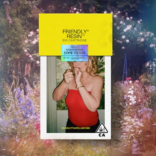Friendly Brand - Nana's Bread 1g Live Resin Cartridge - 1
