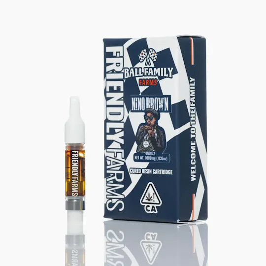 Friendly Brand - Friendly Brand x B.F.F. | Nino Brown | Cured Resin Cartridge | 1g - 1